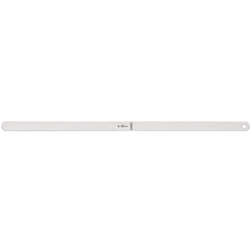 667M-10 Thickness Gage or Feeler Stock, .10mm Thick, 30cm Length.