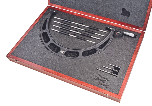 714.1DFLZ 12-16" Electronic Interchangeable Anvil Micrometer