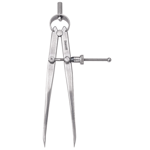 83B-6 Yankee Spring-Type Dividers, 6" Size and Capacity, Quick Spring Nut, Flat Leg