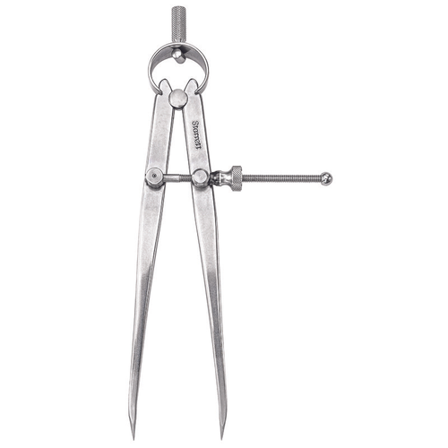 83A-6 Yankee Spring-Type Dividers, 6" Size and Capacity, Solid Nut, Flat Leg