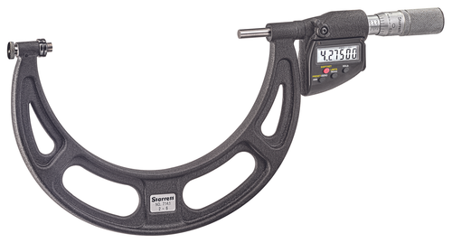 714.1AAFLZ 0-4" Electronic Interchangeable Anvil Micrometer