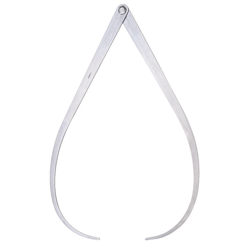 26-36 Caliper, Outside, 36" Size and Capacity, Flat Leg