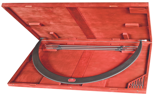 724LZ-54 Tubular Bow Type Interchangeable Anvil Micrometer Set