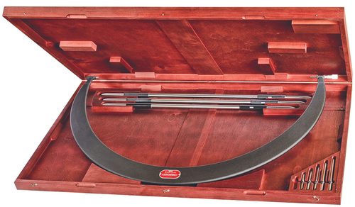 724LZ-48 Tubular Bow Type Interchangeable Anvil Micrometer Set