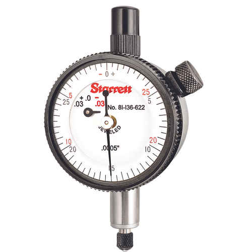 81-136-622J Dial Indicator with Double Row Figure