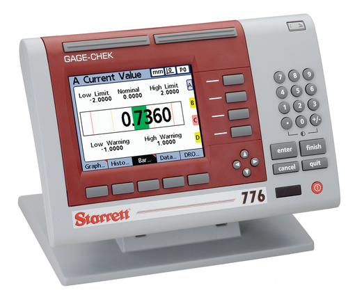 776D Gage-Chek Multi-Axis, Measured Value Display