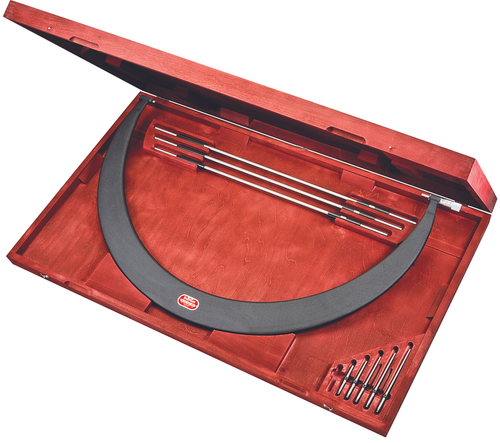 724LZ-36 Tubular Bow Type Interchangeable Anvil Micrometer Set