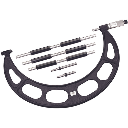 224.1CRLZ Interchangeable Anvil Micrometer Set