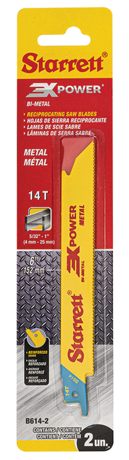 B614-2 Metal Cut Reciprocating Saw Blade