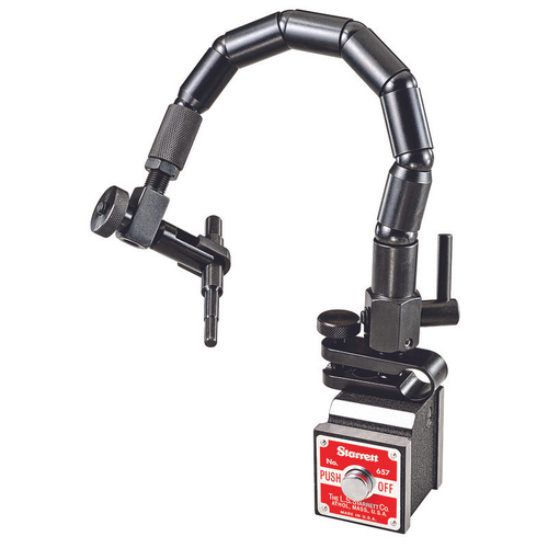 657TW Flex-O-Post Indicator Holder - Magnetic Base with Flex-O-Post Assembly and Fine-Adjustment Attachment