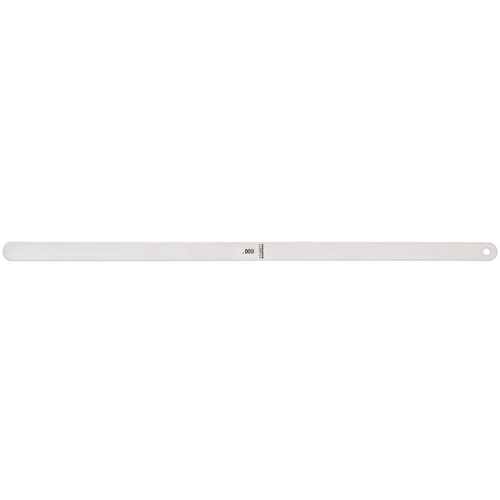 667S-9 Stainless Steel Thickness Gage or Feeler Stock, .009" Thick, 12" Length.