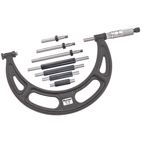 224ARLZ Interchangeable Anvil Micrometer Set