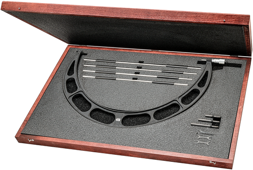 224.1JRLZ Interchangeable Anvil Micrometer Set