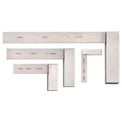 S3020Z Toolmakers Stainless Steel Square Set