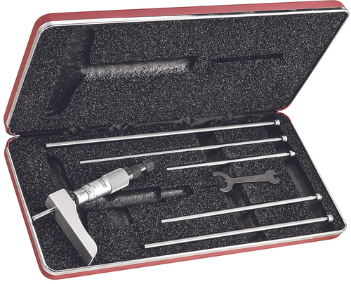 443Z-6RL Micrometer Depth Gage with Half Base