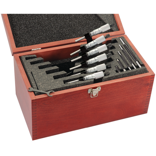 ST436.1CXRLZ Outside Micrometer Set