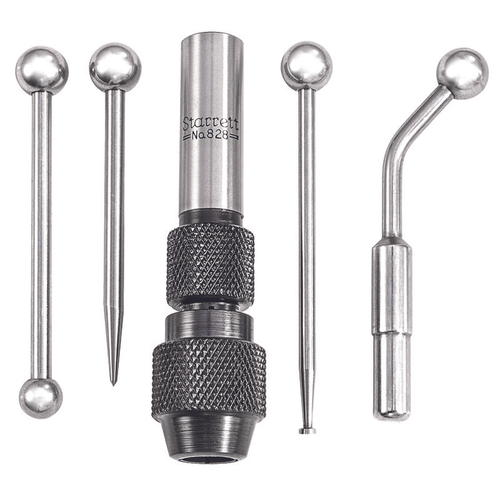 S828HZ Wiggler/Center Finder, Complete With Case and 4 Attachments, 828B, C, D, PT09186