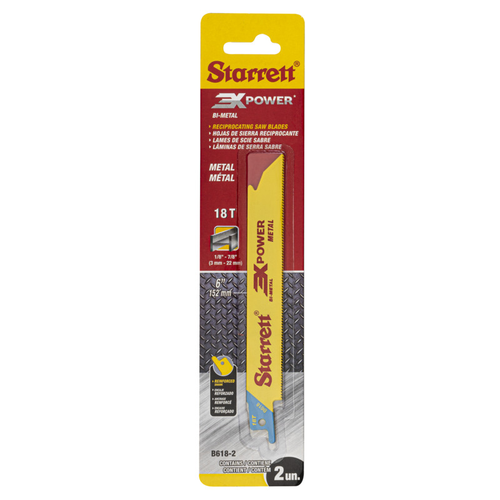 B618-2 Metal Cut Reciprocating Saw Blade