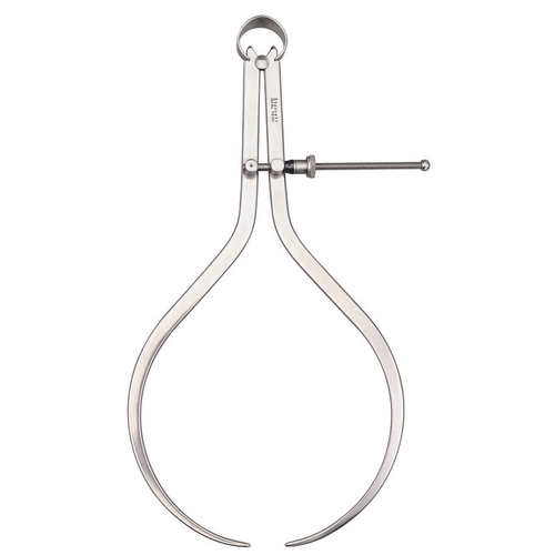 79B-12 Yankee Spring-Type Caliper, Outside, 12" Size and Capacity, Quick Spring Nut, Flat Leg