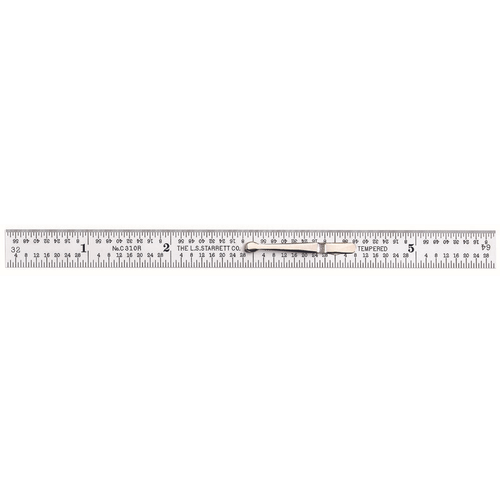 C310K-6 Steel Rule with Inch Graduation