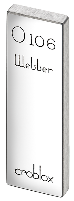 RC .106 AA Rectangular croblox® Gage Block