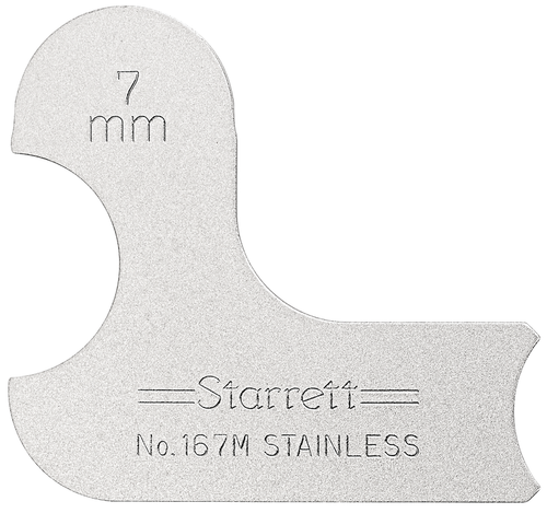 167M-7 Individual Radius Gage 167M-7 Individual Radius Gage