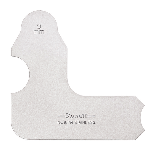 167M-9 Individual Radius Gage 167M-9 Individual Radius Gage