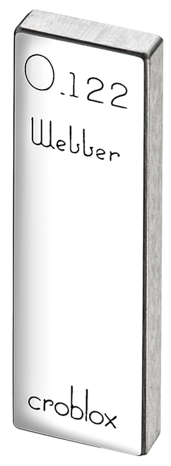 RC .122 AA Rectangular croblox® Gage Block