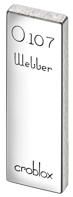 RC .107 A1 Rectangular croblox® Gage Block