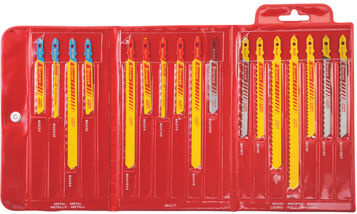 BU4 Wood, Metal, Multi-Purpose Jig Saw Blade Set