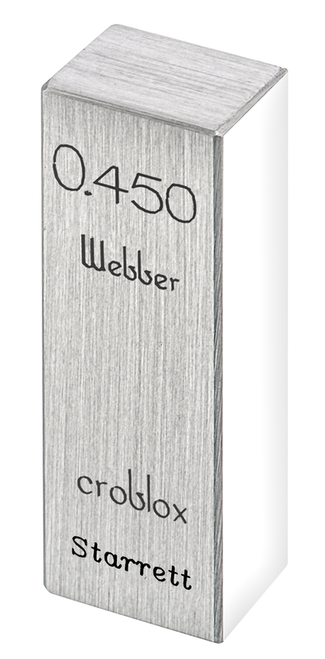 RC .450 A1 Rectangular croblox® Gage Block