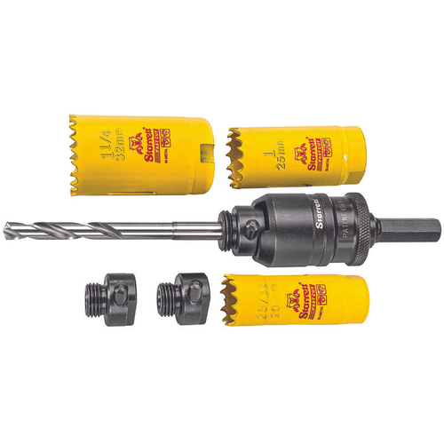 A6-8 Kwik Change Arbor kit with Fast Cut Hole Saws