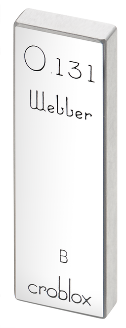 RC .131 A1 Rectangular croblox® Gage Block