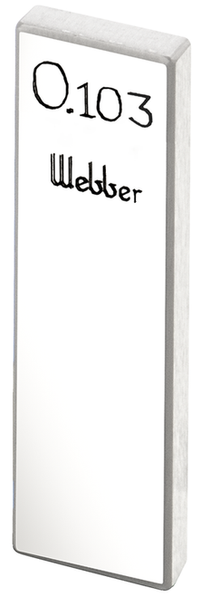 RY .103 A1 Rectangular Gage Block
