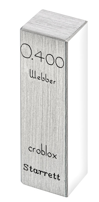 RC .400 A1 Rectangular croblox® Gage Block