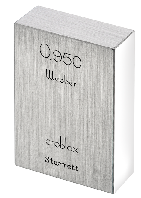 RC .950 AA Rectangular croblox® Gage Block