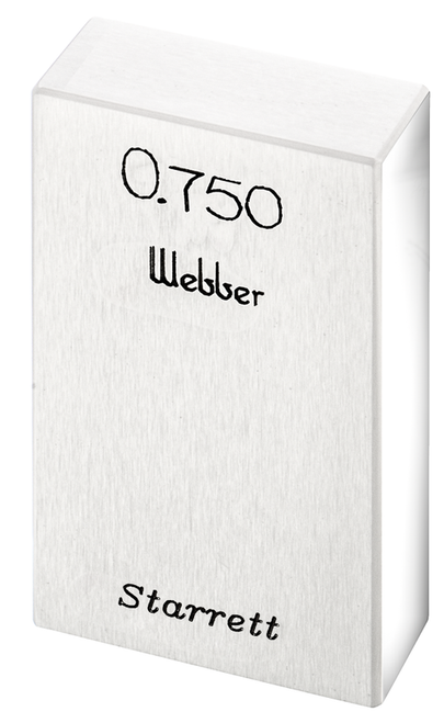 RY .750 A1 Rectangular Gage Block