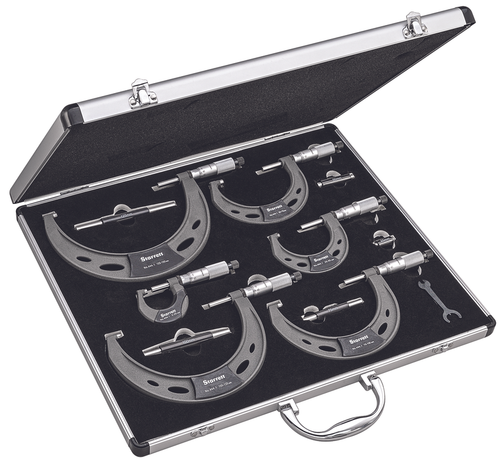 S444.1MCXRLZ Outside Micrometer Set