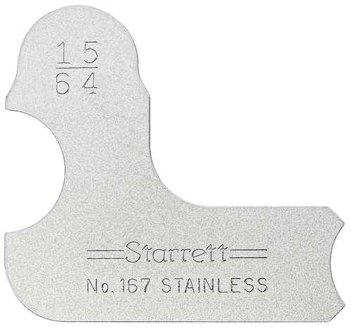 167-15/64 Individual Radius Gage