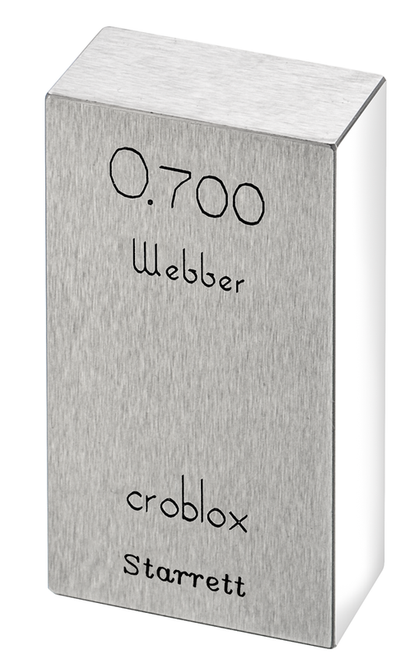 RC .700 AA Rectangular croblox® Gage Block