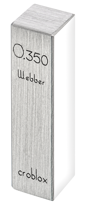 RC .350 AA Rectangular croblox® Gage Block