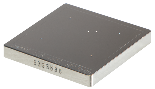PT05053 Hardness Test Block Rockwell C Scale, Approximate Value 50, Material: Steel, For use with Diamond Penetrator