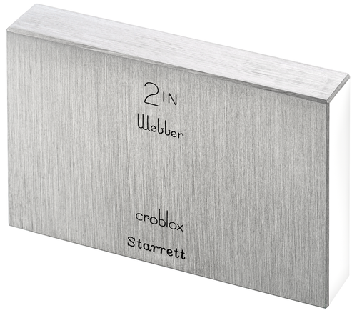 RC 2.000 AA Rectangular croblox® Gage Block