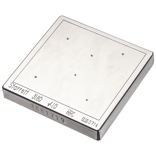PT05057 Hardness Test Block Rockwell C Scale, Approximate Value 30, Material: Steel, For use with Diamond Penetrator