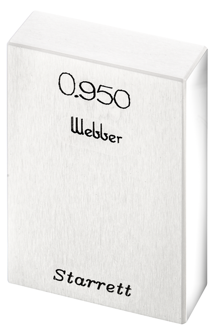 RY .950 A1 Rectangular Gage Block