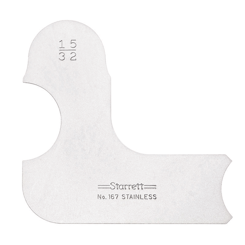 167-15/32 Individual Radius Gage