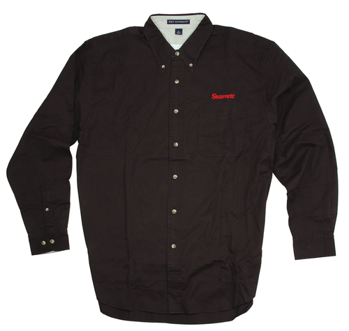 Part No. BDS-L:    Large Long Sleeve Black Dress Shirt