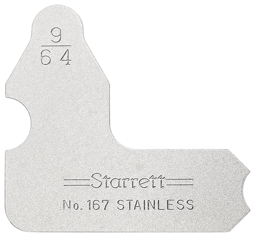 167-9/64 Individual Radius Gage