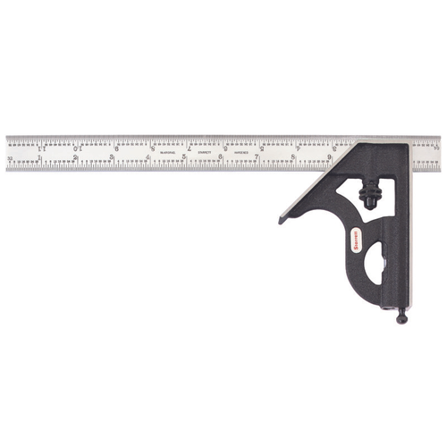 C11H-12-4R 12" Combination Square with Square Head