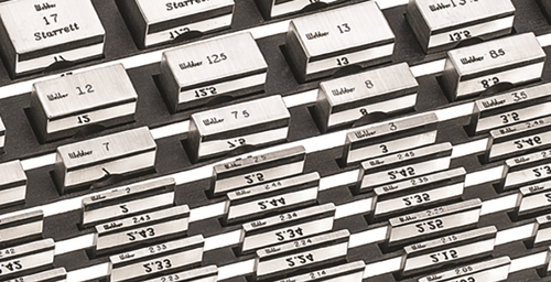SCM 2.7 AA Square Gage Block